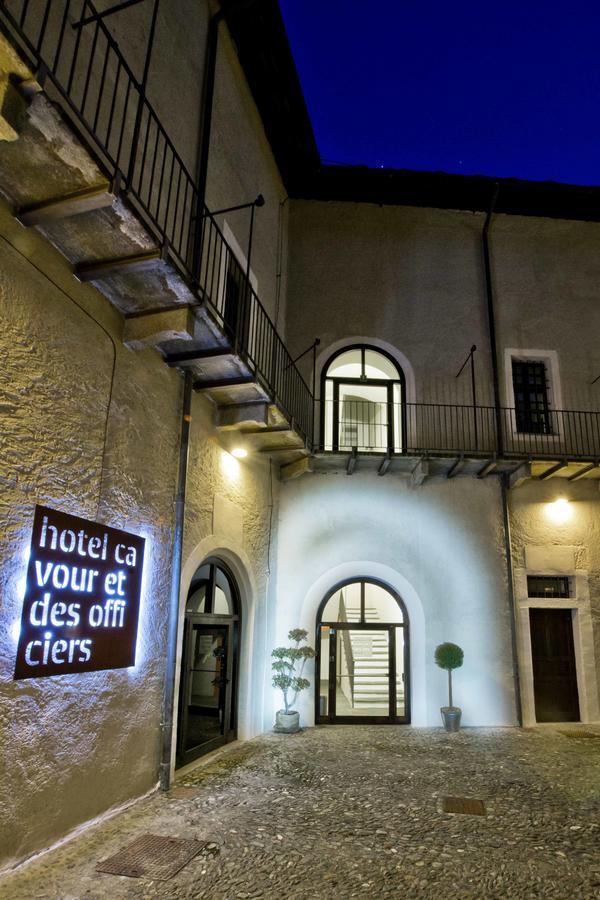 Hotel Cavour Et Des Officiers Bard Exteriér fotografie